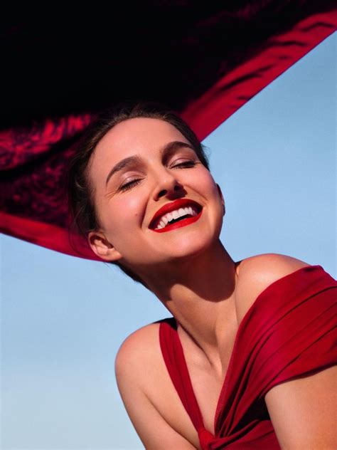 natalie portman spot rouge dior|natalie portman dior forever.